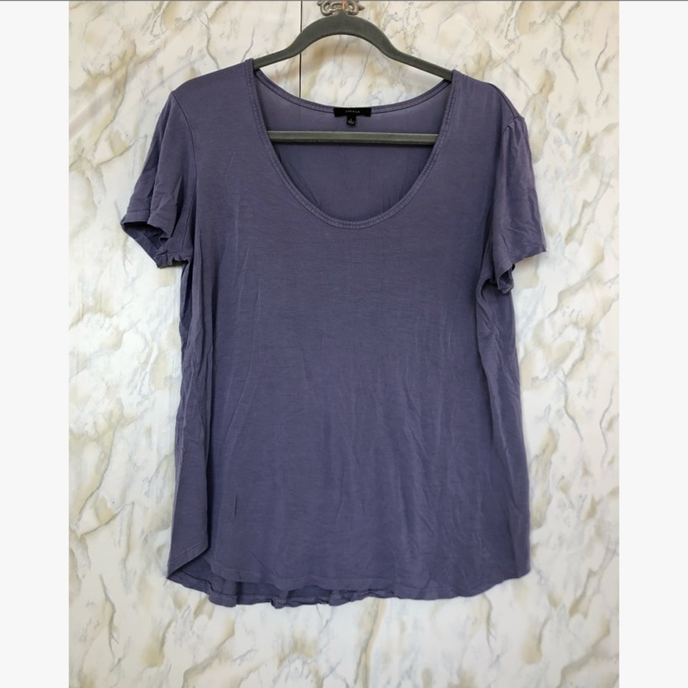 Aritzia Talula blue/purple tee shirt - large